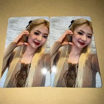 ITZY RINGO 트레이딩 카드 오프라인 이벤트 도쿄 회장 한정판 리아 x 2