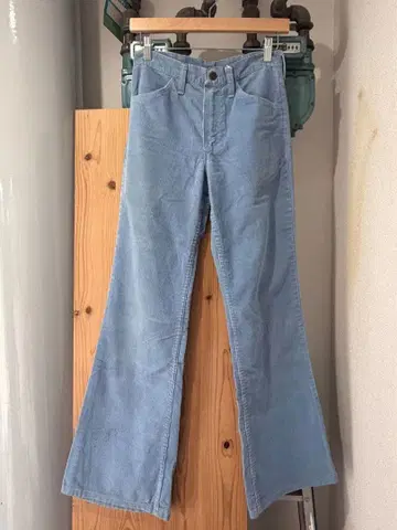 Wrangler 코듀로이 팬츠 라이트 블루