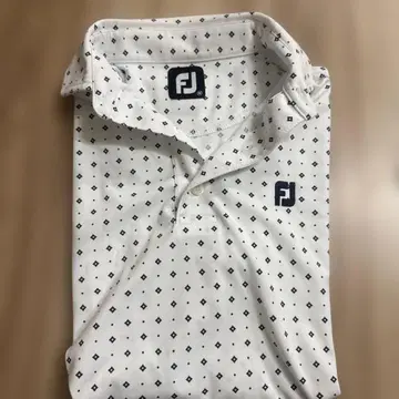 FootJoy 골프 피케 셔츠 남성용 M 사이즈