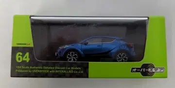 인터아라이드 1/64 오버스태아 Toyota C-HR (2017) 블루 메탈릭