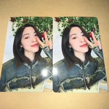 ITZY RINGO 트레이딩 카드 오프라인 이벤트 도쿄 회장 한정판 류진 x 2