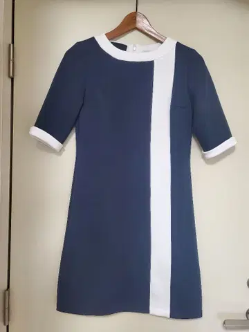 쇼와 레트로 70년대 팝 미니 원피스