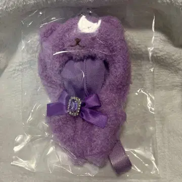 SD 인형 반짝반짝 곰돌이 아기싸개 숄더 퍼플 보라색