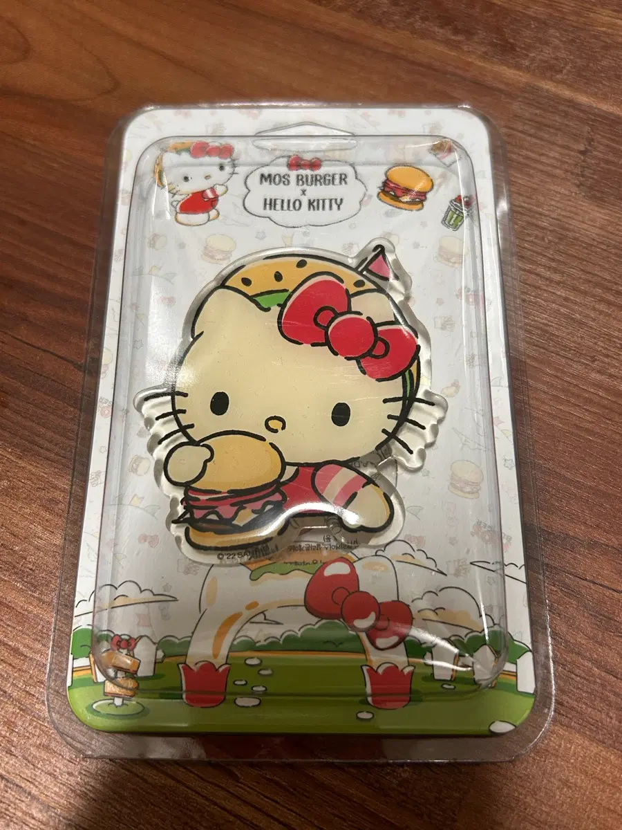 Mos burger Hello kitty 그립톡