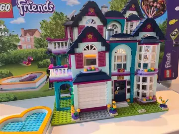 LEGO Friends 안드레아의 집 부족 있음, 설명서, 예비 부품 포함