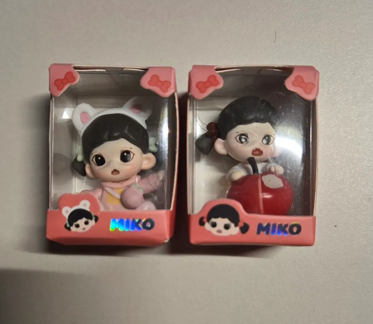 미코 쌀알피규어 2종 일괄