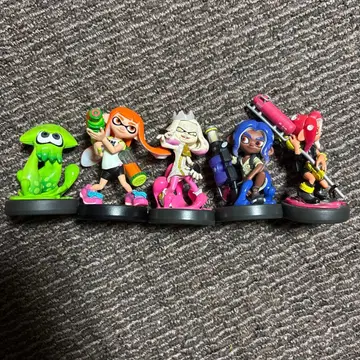 스프라툰 amiibo 5체 세트