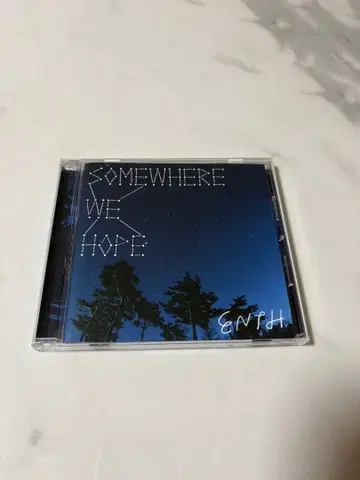 ENTH SOMEWHERE WE HOPE 단종 오비 포함 CD