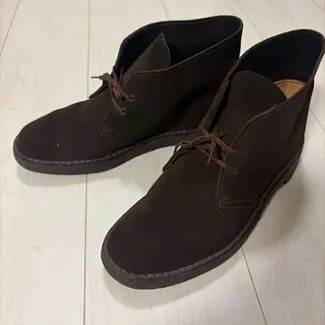 Clarks Desert Boot 영국제 스웨이드 다크 브라운
