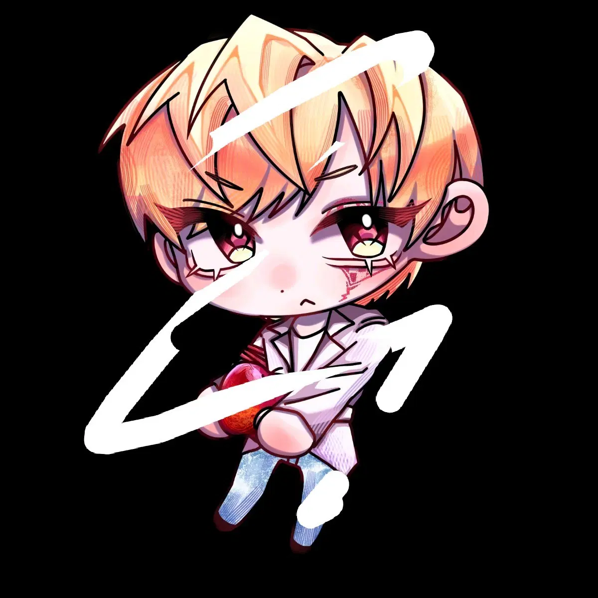풀채색 SD 커미션