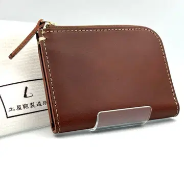 츠치야 가방 디아리오 핸디 L지퍼 미니 지갑 브라운 새상품 수납 가방 포함