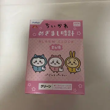 치이카와 (먼작귀) 알람 시계 그린 파자마 파티