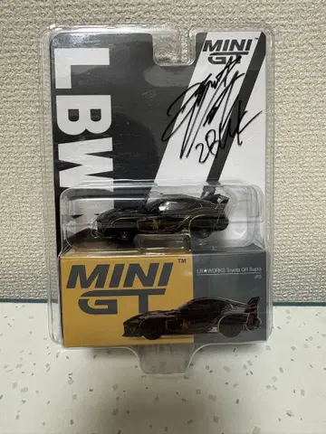 MINI GT LB-WORKS 토요타 GR 수프라 JPS 사인입