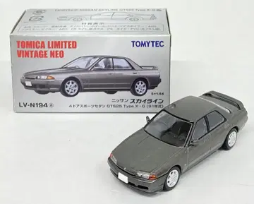 토미텍 TOMICA LIMITED VINTAGE NEO 닛산 스카이라인 4도어 스포츠 세단 GTS25 TypeX G (91년식) / 그레이 LV-N194a