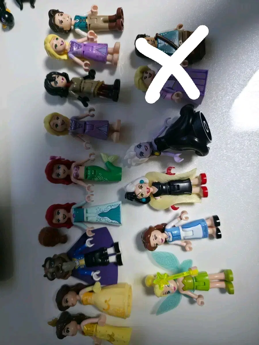 레고 디즈니 프린세스 미니피규어