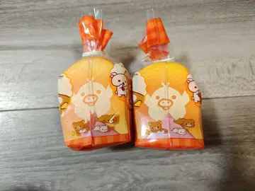 리락쿠마 볼 체인 미니 가짜 빵 2개 세트