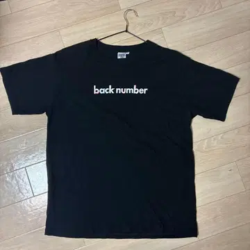 back number Live 티셔츠