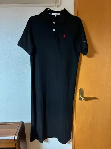 U.S. POLO ASSN. 폴로 원피스 블랙 M