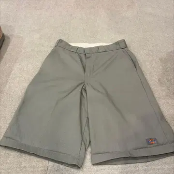 Dickies 워크 숏팬츠 그레이 32인치