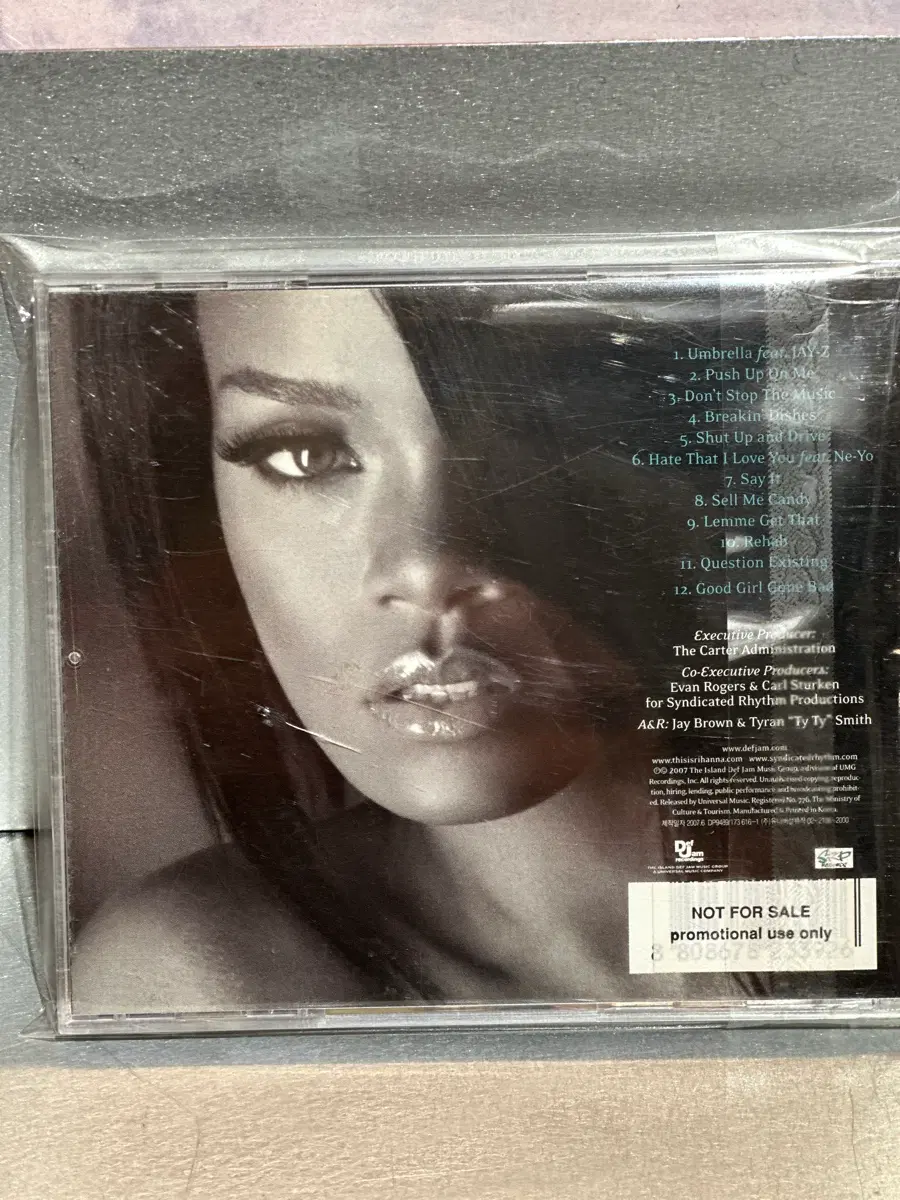 리한나 굿걸 곤 배드 CD goodgirl bad girl