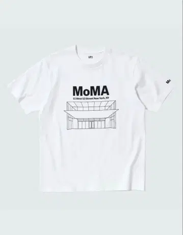 유니클로 뮤지엄즈 오브 더 월드 그래픽 T셔츠 MoMA