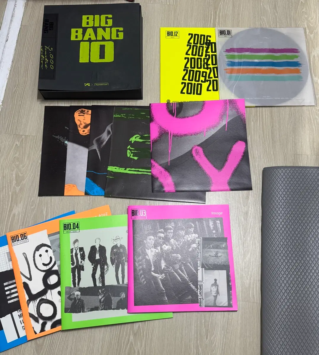 빅뱅 10주년 한정 LP (현대카드 콜라보)