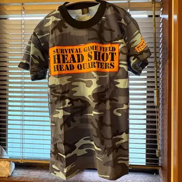 HEAD SHOT HEAD QUARTERS 카모플라쥬 T셔츠