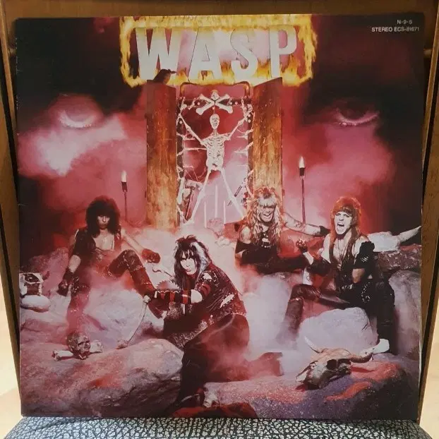 W.A.S.P. 1집 WASP LP 바이닐 앨범 수입반