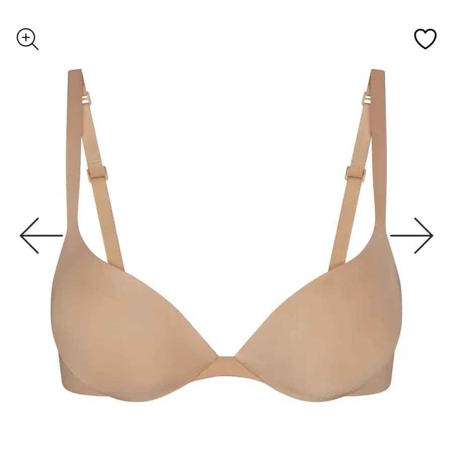 스킴스 TEARDROP PUSH-UP BRA 36D