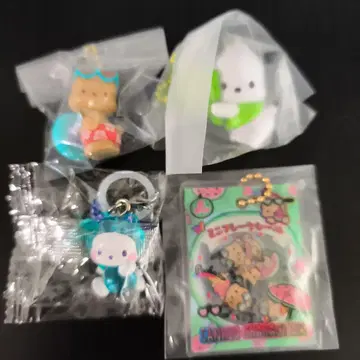 산리오 포차코 가챠가챠 묶음 판매 4개 세트