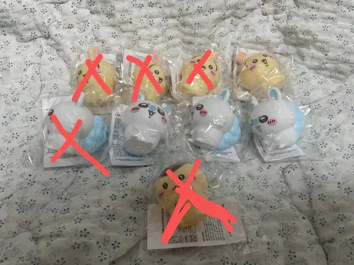 치이카와 둥실둥실 소프비 미니피규어 우사기 모몽가