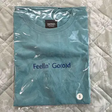후지이 카제 T셔츠 Feelin Go(o)d 스카이블루 S사이즈