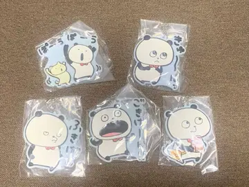 [ 새상품 미사용 ] 고키겡판다 캡슐 러버 마스코트 5개 컴플리트 세트