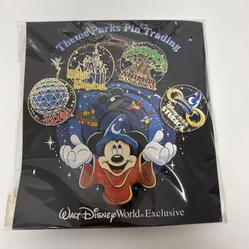 [레어] Disney WDW 핀 배지 4개 세트