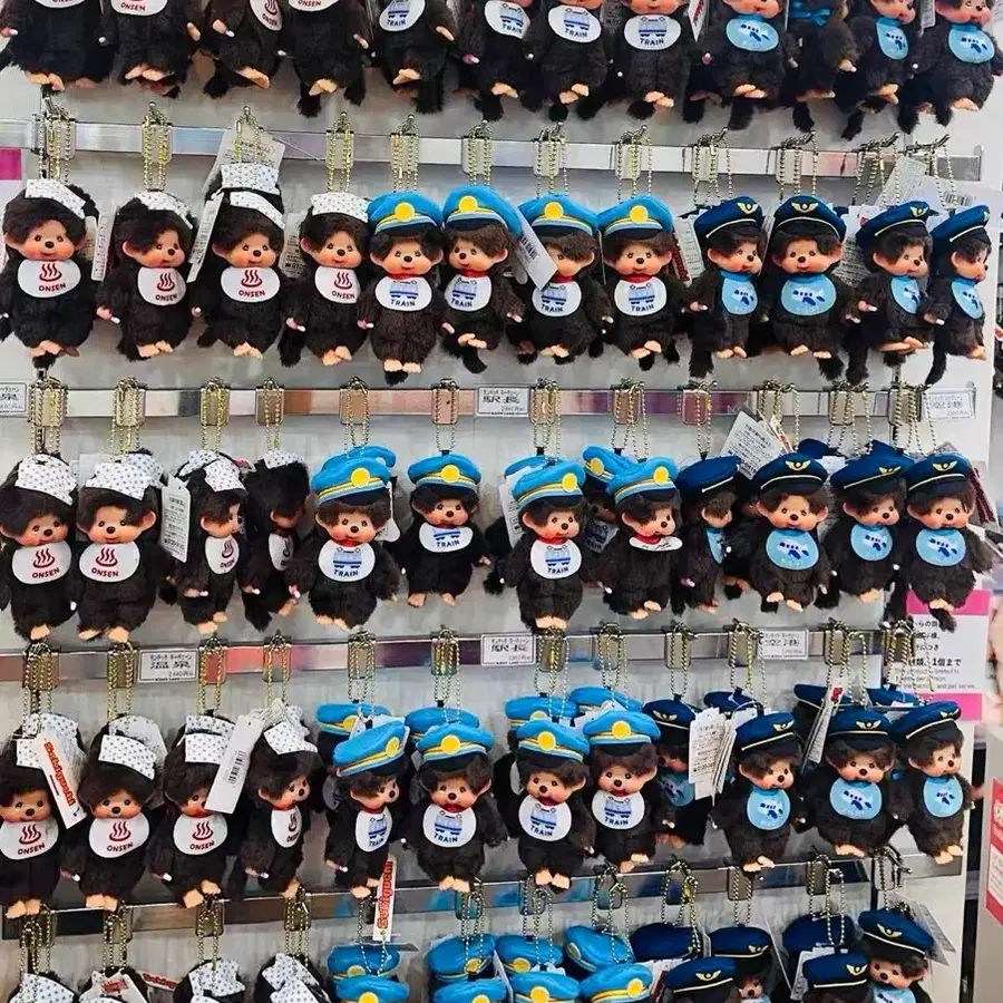 몬치치 신상 지역한정 키링