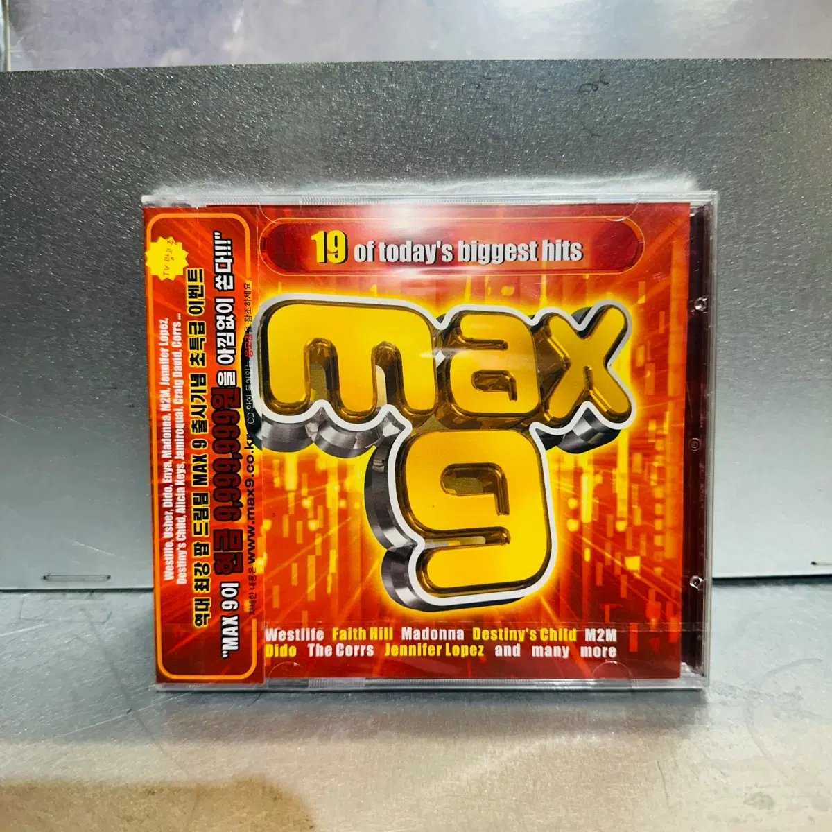 MAX 9 맥스 9집 미개봉 새제품 CD