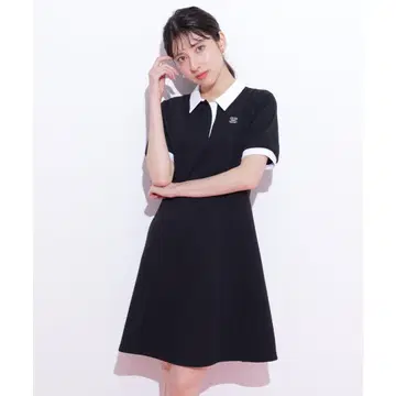 JILL BY JILLSTUART 폴로 옷깃 티셔츠 원피스