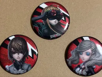 Identity V 페르소나5 콜라보 캔뱃지 3종 세트