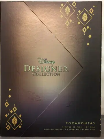 디즈니 스토어 ULTIMATE PRINCESS CELEBRATION 디자이너 컬렉션 포카혼타스