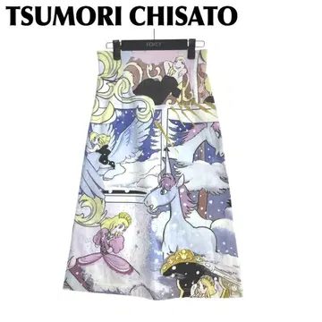 TSUMORI CHISATO 타이트 스커트 2 테즈카 오사무 유니코 콜라보
