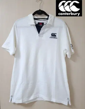캔터베리 Canterbury 피케 셔츠 L 사이즈 화이트