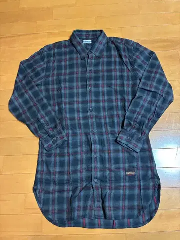 THE FLAT HEAD 체크 무늬 긴팔 셔츠 일본제