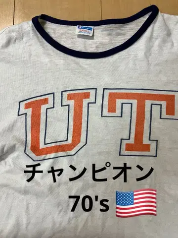 [빈티지] Champion 챔피온 링거 T셔츠 UT 로고