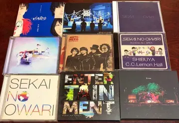 SEKAI NO OWARI 세계의 끝 세카오와 CD DVD 카드 최초 한정