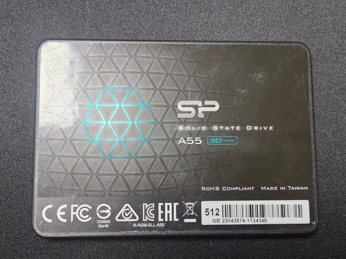 SP A55 2.5인치 512GB SSD