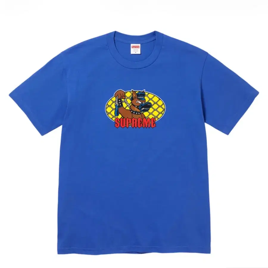 정품 S,M,L,XL 슈프림 리쉬 티셔츠 로얄 - 26SS 반팔