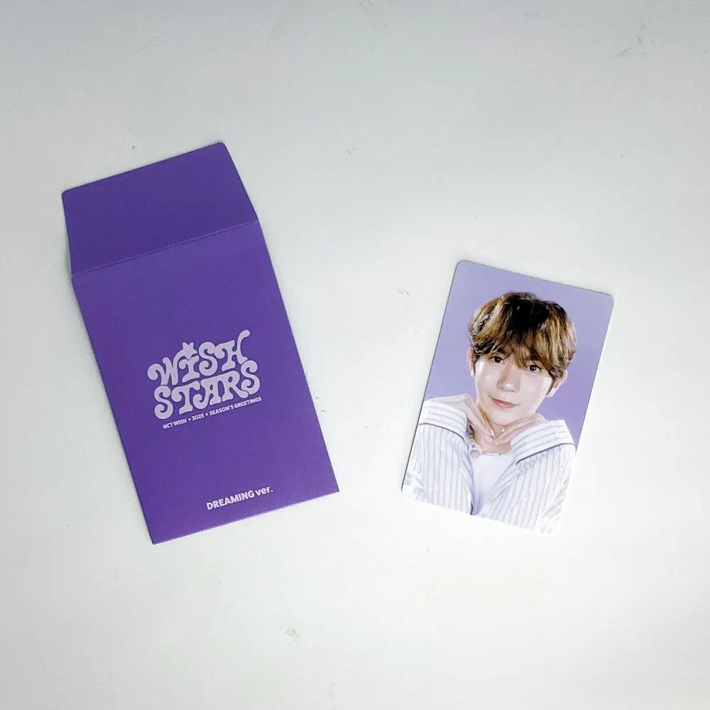 엔시티위시 료 2025 시즌그리팅 포토카드 A_3 NCT WISH RYO 2025 SEASON'S GREETINGS PHOTOCARD A_3