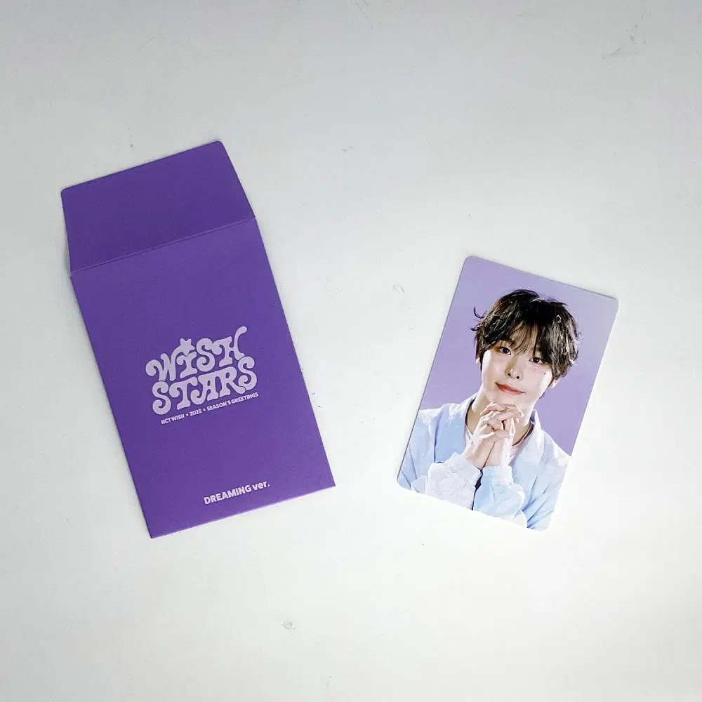 엔시티위시 리쿠 2025 시즌그리팅 포토카드 A_2 NCT WISH RIKU 2025 SEASON'S GREETINGS PHOTOCARD A_2