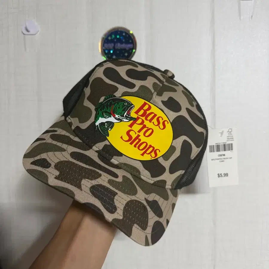 Bass Pro Shops 카모 트러커캡
