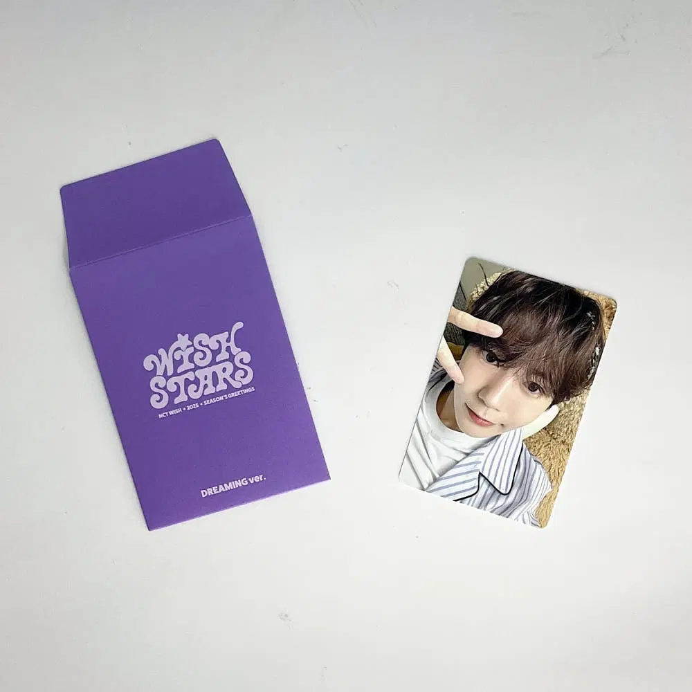 엔시티위시 료 2025 시즌그리팅 포토카드 A_2 NCT WISH RYO 2025 SEASON'S GREETINGS PHOTOCARD A_2